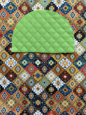 Geometria - Verde Limão.