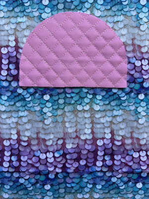 Lantejoulas - Rosa Claro.